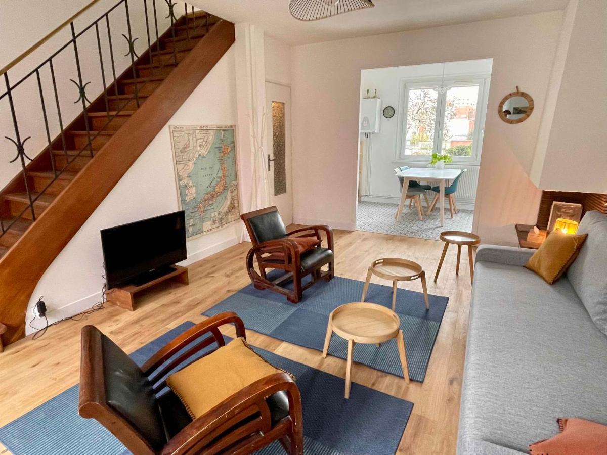 La Chambre Jaune Maison Avec Grande Terrasse Et Garage Prive Villa Lilla Esterno foto